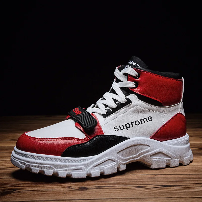 Новинка 2019 Мужская обувь в стиле хип-хоп трендовая спортивная повседневная для