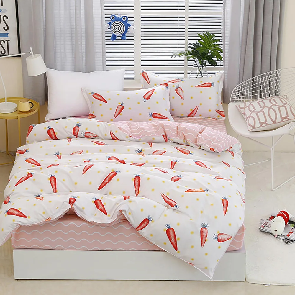 Thumпостельные принадлежности постельное белье с изображением клубники Набор