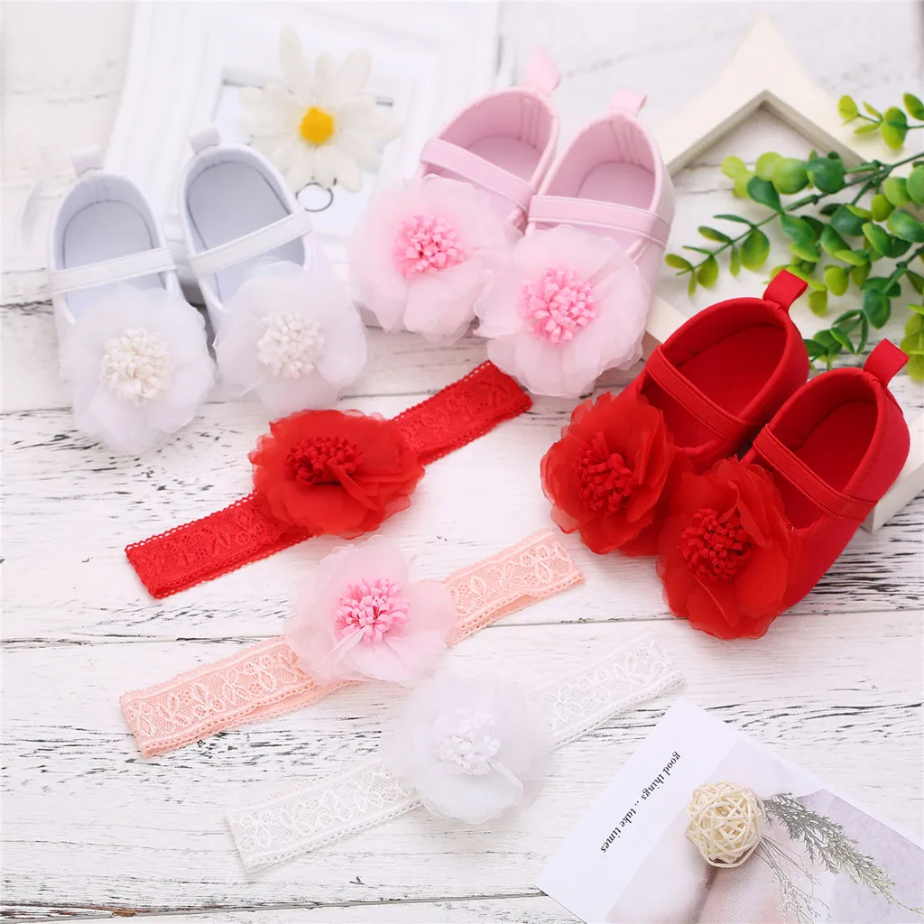 2020 г. Модная обувь для новорожденных девочек 1 шт. пояс волос + Цветочная