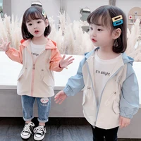 hot sale spring autumn coat girls kids outerwear teenage top children clothes costume home school high quality