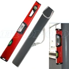 Магниты с ЖК-дисплеем, 60 см, с лазерным цифровым уровнем 600 мм, электронный цифровой уровень, инклинометр, транспортир, угломер