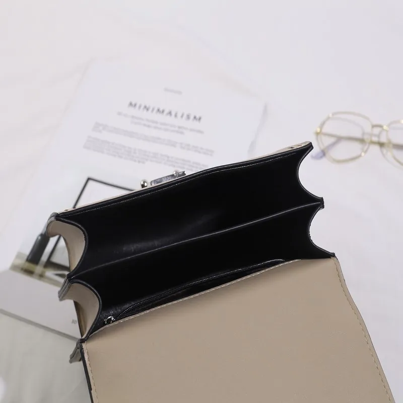 Маленькая квадратная сумка в стиле ретро широкий плечевой ремень