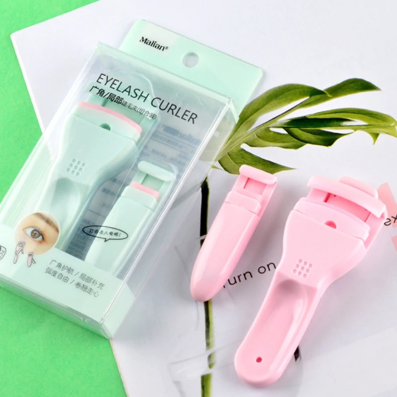 

1 Set Wide-angle Partial Eyelash Curler Set Segmented Curling Long Lasting Small Eye Lash Curlers Makeup Styling Tool