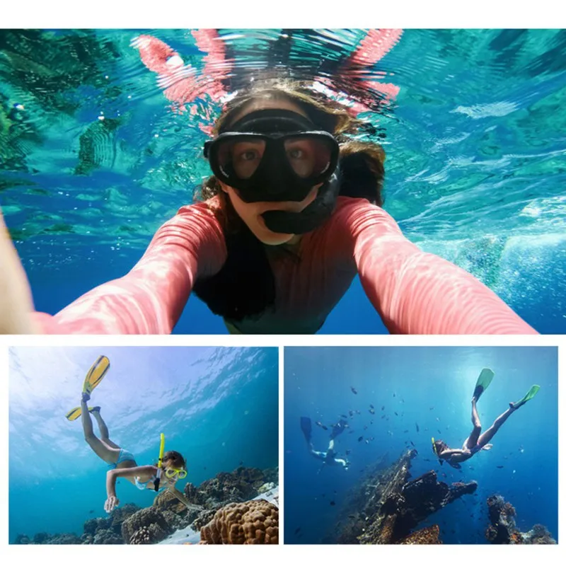 

Camera Waterproof Housing Transparent Shockproof Scratch Proof Protective Case For GoPro 8 Action Cameras