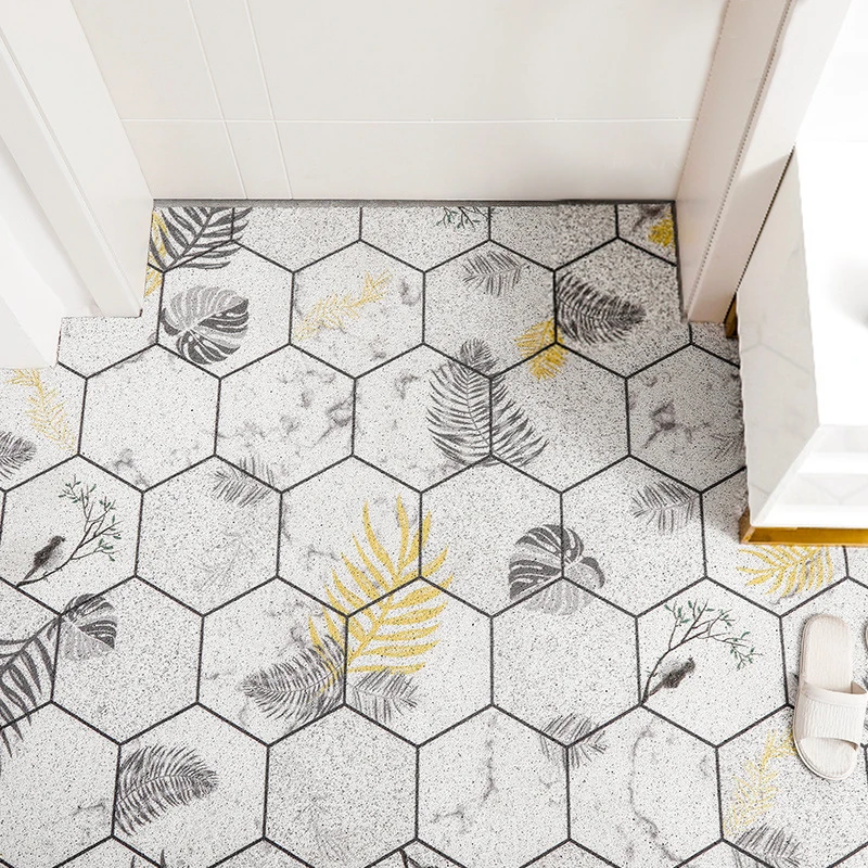 

Nordic Doormat Carpet Kitchen Bedroom Bathroom Living Room Hallway Corridor Entrance Doormat Non-Slip Can Be Cut DIY Mats Carpet