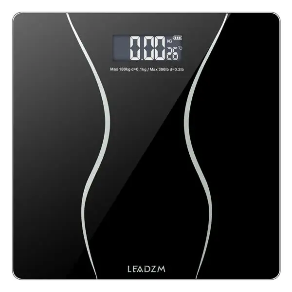 

【USA READY stock】 leadzm 180кг тонкий рисунок на талии персональные весы черный