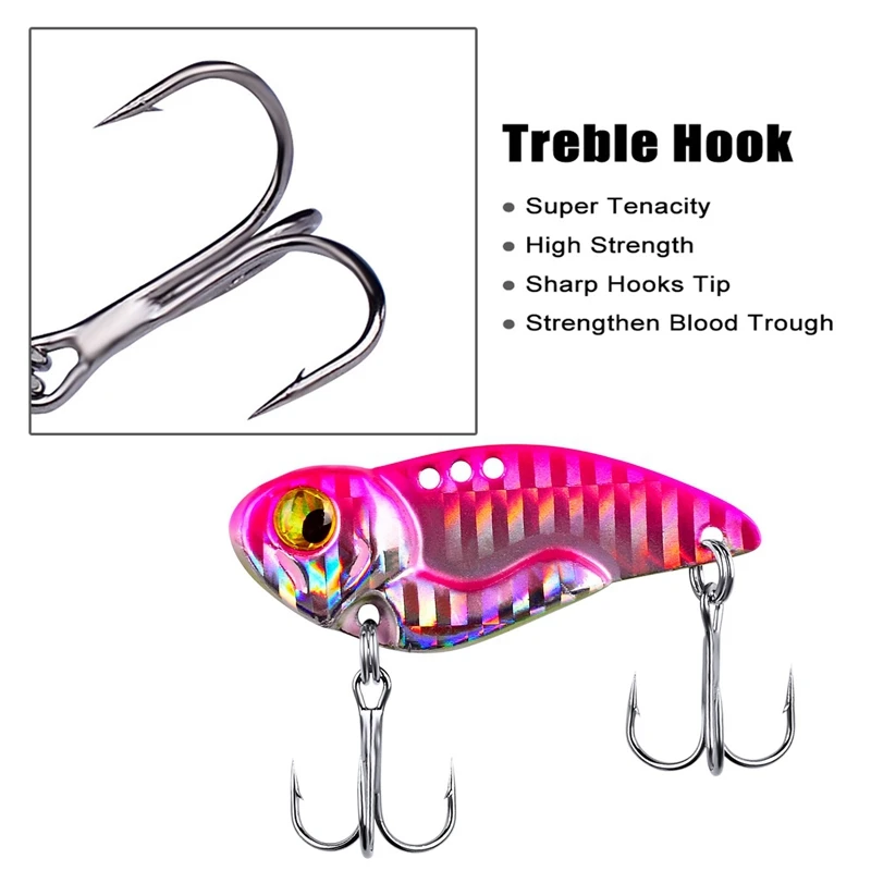 

1pc Metal Lure Bait For Long-shot Bait Fishing Supplies 8 Styles 5.1cm