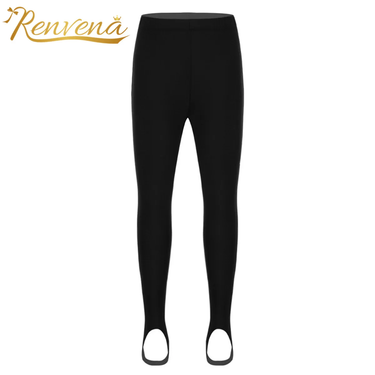 

Kids Boys Girls Gymnastic Yoga Pants Tights Stirrup Pantyhose Stockings Exercise Ballet Dance Gymnastics Leggings Dancewear