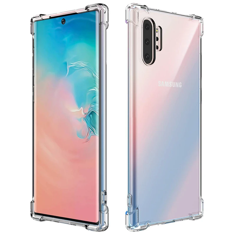 KISSCASE Прозрачный чехол для телефона samsung Примечание 10 9 8 S10 5G S9 S8 плюс S7 край мягкий