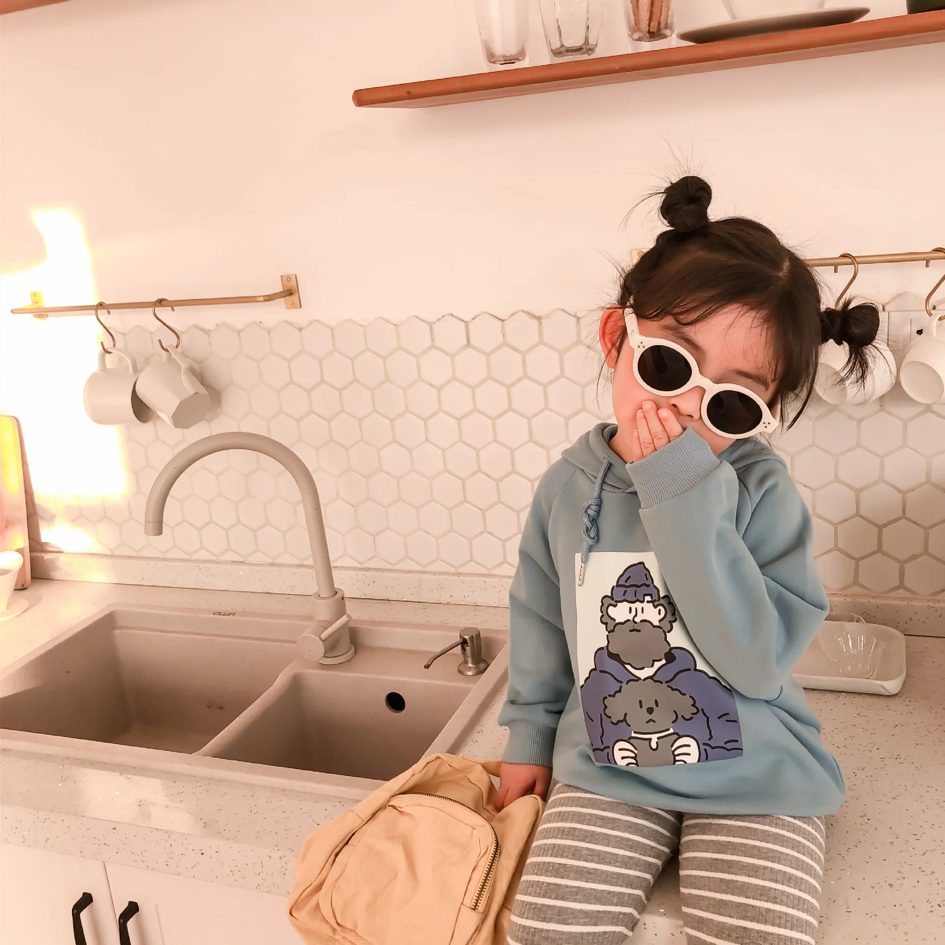 Новое поступление Весенняя Повседневная универсальная Толстовка в Корейском