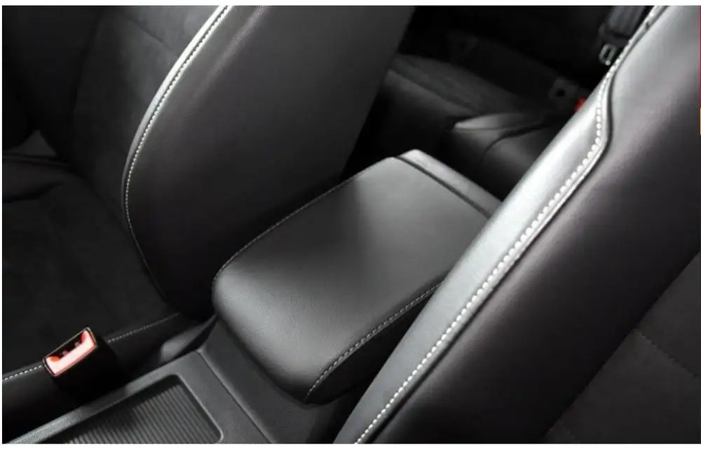 Высококачественный кожаный центральный подлокотник из микрофибры для Volkswagen Golf 7