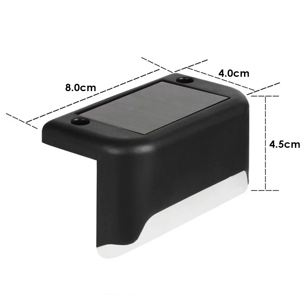 4 шт. водонепроницаемый Солнечный настенный светильник на палубе s наружный с