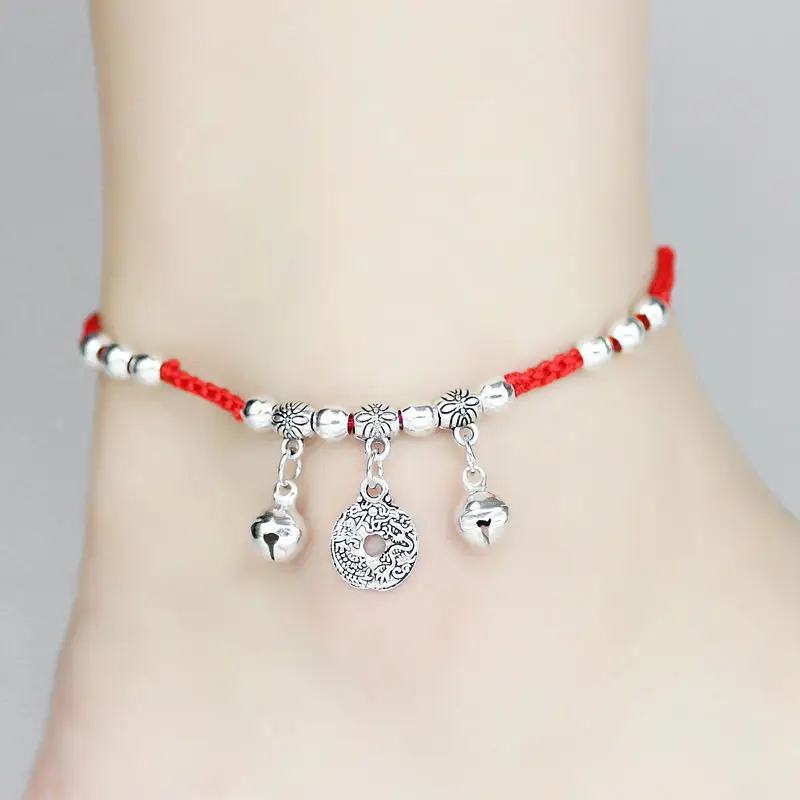 

Chinese style Lucky Bracelet Set For Women Men Red Simple Rope Bracelet Gift For Birthday Wholesale and Dropshipping