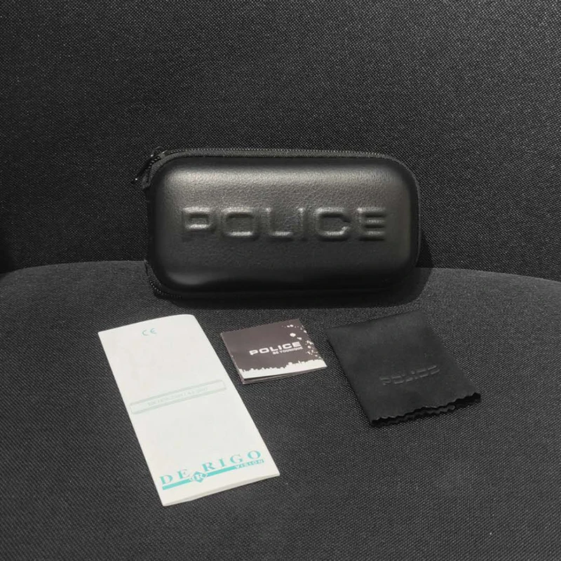 

POLICE Men's Brand Designer Pilot Sunglasses Men Driving Polarized Glasses UV400 Sun Glass Gafas de sol Occhiali da sole P5204