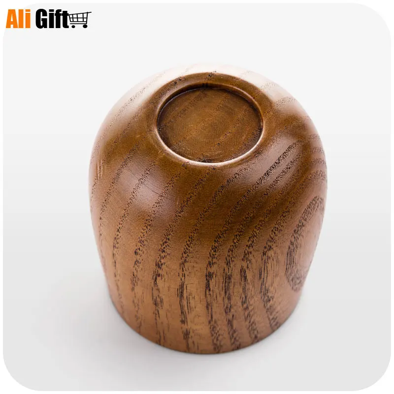 Домашняя японская деревянная чайная чашка изоляция большой емкости из массива