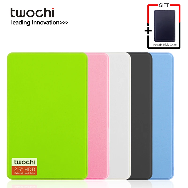 TWOCHI A1 красочные оригинальный 2 5 ''USB3.0 внешний жесткий диск 120 ГБ внутренней