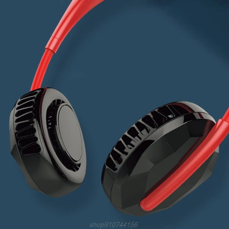 

Portable Hanging Neck Fan Wearable Foldable USB Charging Sports Lightweight Mini Fan e for Traveling A13 21 Dropship