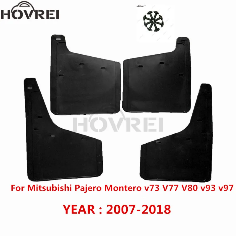 Для Mitsubishi Pajero Montero 2007 2018 Брызговики для автомобиля переднее и заднее крыло