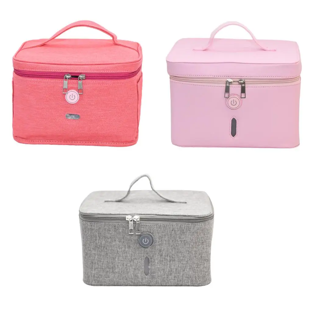 

Handheld Compact UV Light Sterilizer Bag USB Charging for Phone Glasses Face Cover Cards Underwear Kids Toys Nail Tool