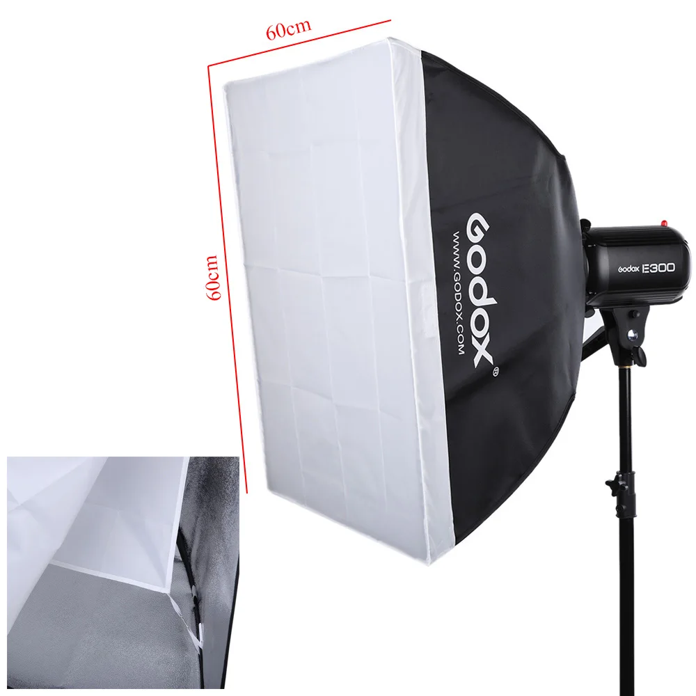 Оригинальный студийный вспышка Godox Speedlite с 300 Вт студийной вспышкой стробоскоп