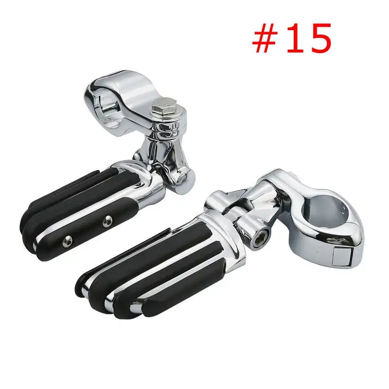 

Motorcycle 32mm 1 1/4" Engine Guard Footpeg Rest Clamps Mounting Kit For Honda Yamaha Kasawaki Suzuki Harley Touring ATV UTV