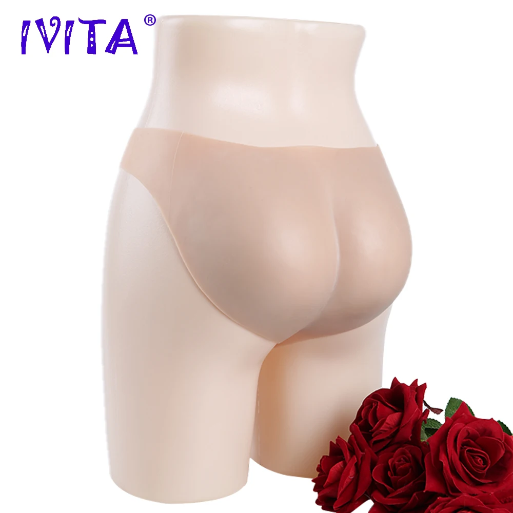 Реалистичные Силиконовые трусы IVITA силиконовые трусики форма ягодиц для
