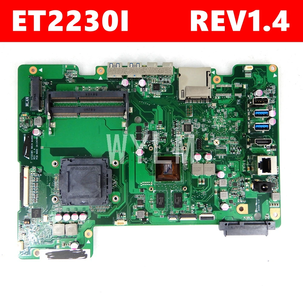 

ET2230I GT820M Mainboard REV 1.4 All-in-one mainboard For ASUS ET2230I ET2230 motherboard 90PT0110-R03000