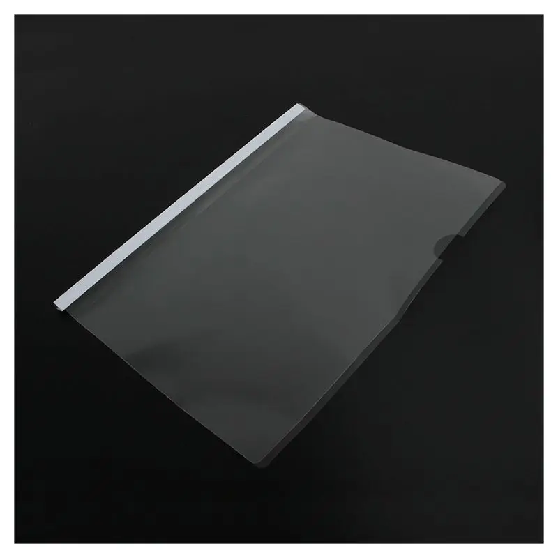 10 шт белый пластиковый раздвижной бар файл папка для A4 бумаги отчет | Дом и сад