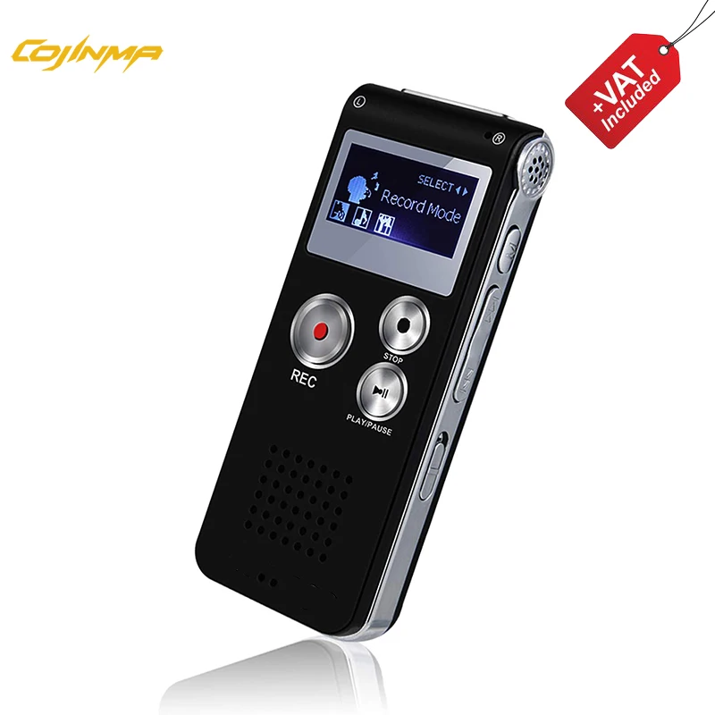 

Digital Voice Recorder Voice Activated Recorder for Lectures,Meeting,Interviews 8GB Audio Recorder Mini Portable Tape Dictaphone