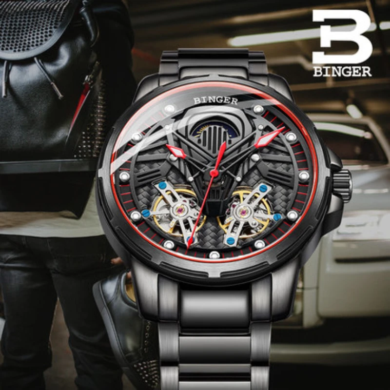 Оригинальные швейцарские Брендовые мужские механические Автоматические