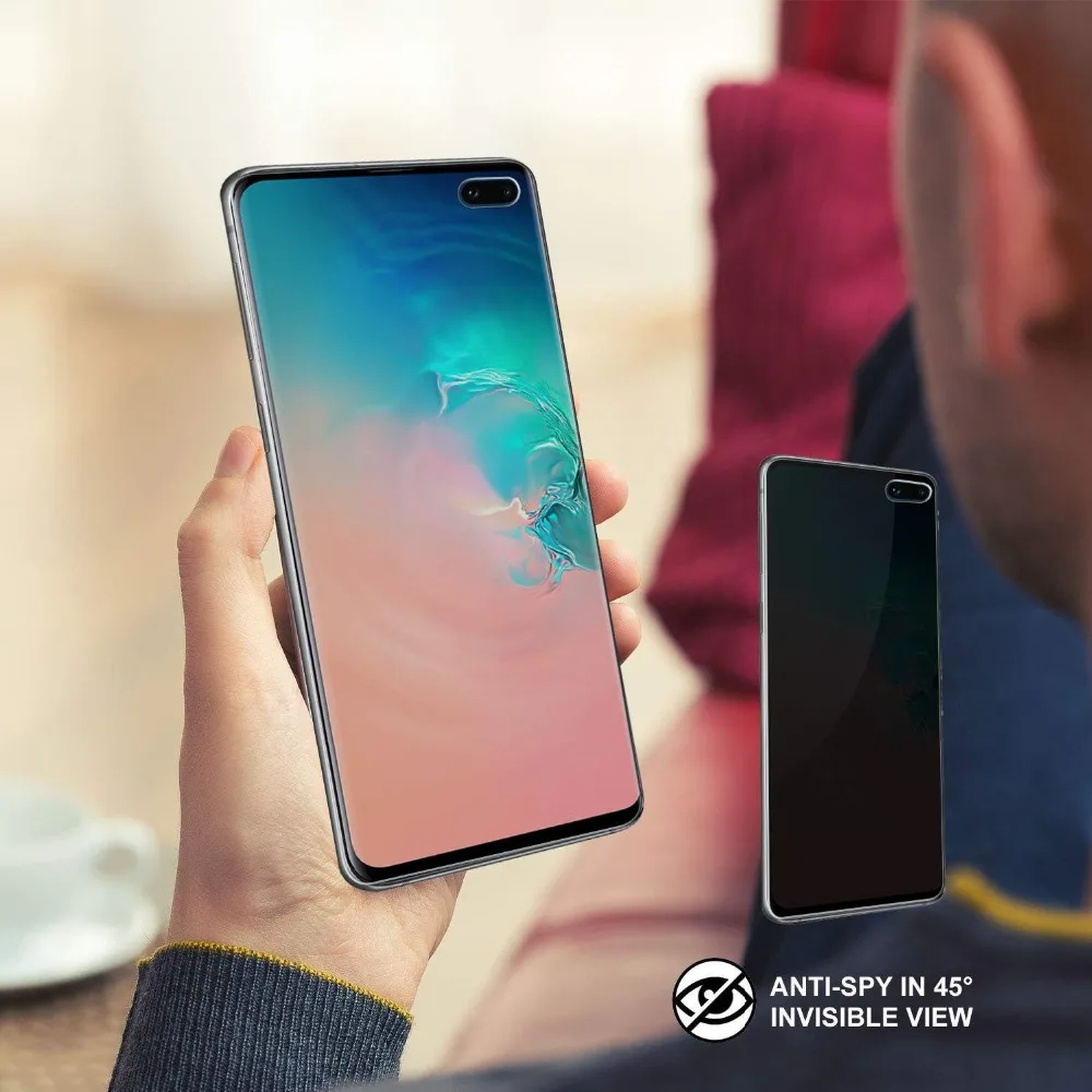 20D закаленное стекло с полным покрытием для SAMSUNG Galaxy S10 S10 Plus S10 5G анти шпионская защитная пленка