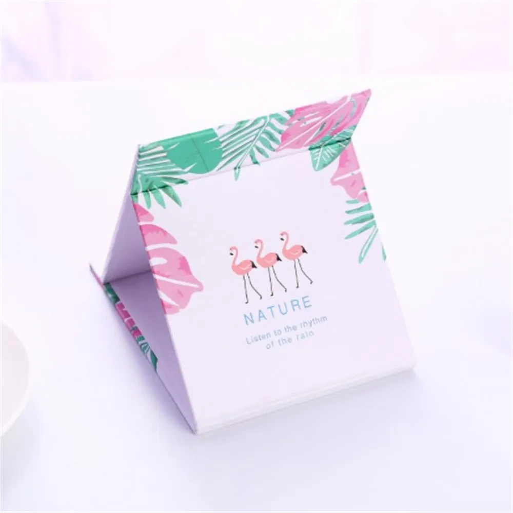 1 шт. портативное мини зеркало карамельных цветов в Корейском стиле|Зеркала для