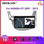 Автомагнитола 2 din на Android 10, мультимедийный видеоплеер для HONDA FIT JAZZ 2007-2013, GPS-навигация, 4G Net Carplay RDS, автомобильная стереосистема, DVD