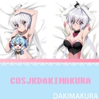 Аниме Dakimakura Senki Zessho Symphogear юкин Крис девушки HD наволочка с принтом обнимающая наволочка для тела чехол для комнаты