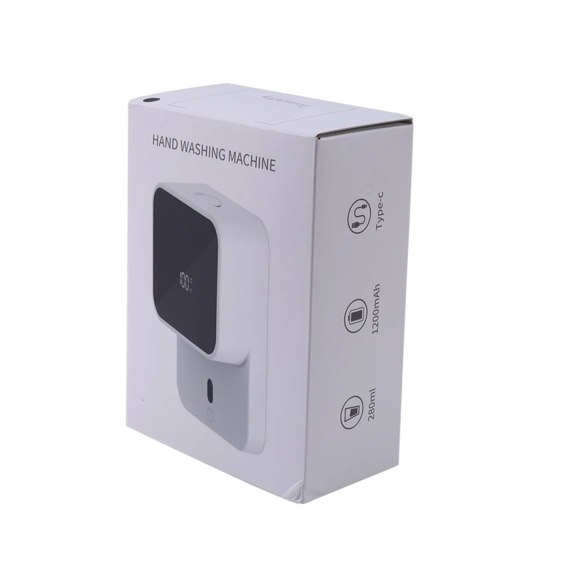 

Wall-Mounted Non-Perforated Foam Wash Mobile Phone Smart Automatic Sensor Soap Dispenser Machine Hand Wash