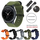 Шестерни S3 Frontier классический нейлоновый ремень для Samsung Galaxy watch 46mm 46 SM-R800 Смарт-часы браслет для шестерни S3 Смарт-часы