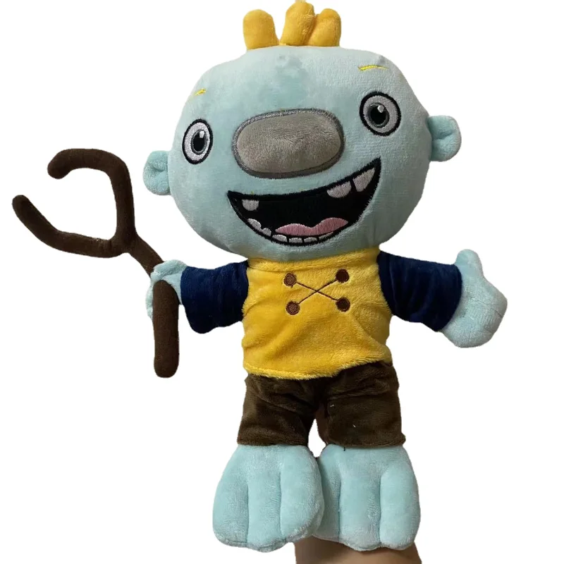 

Wallykazam Дошкольная анимация Wally Little плюшевая игрушка монстр Doll, оптовая продажа, рождественский подарок