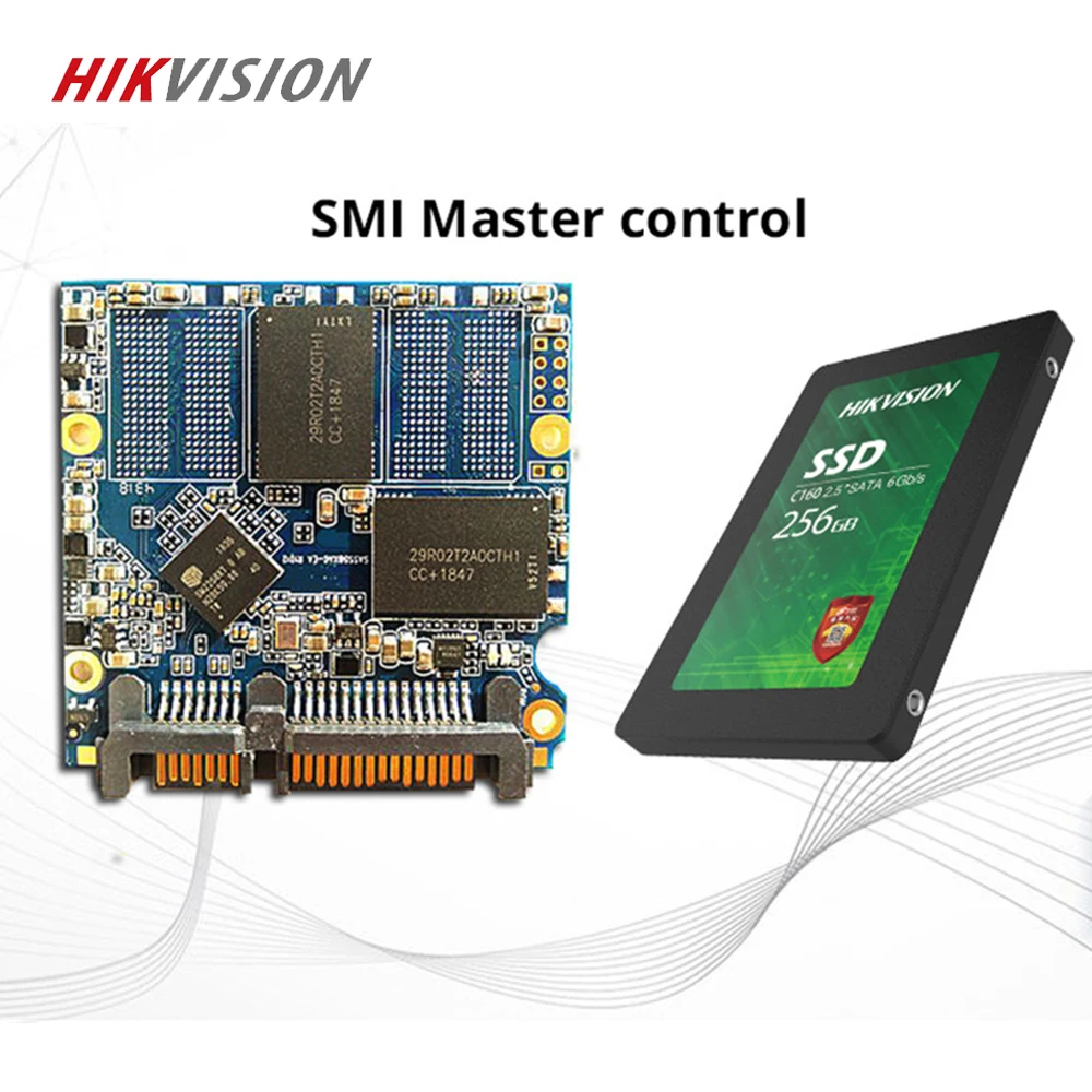 HIKVISION C160 2,5 дюймовый SSD 256GB 512GB 1 ТБ SATA TLC 3D NAND super speed SATAIII 6 ГБ/сек. твердотельный жесткий диск для настольного ноутбука