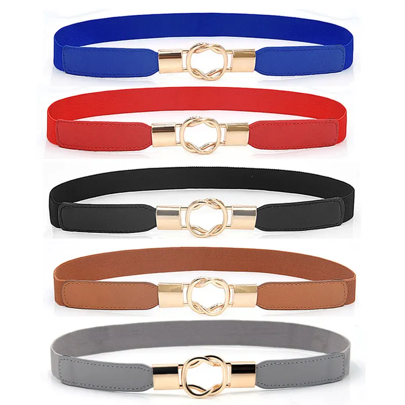 

Модный пояс, эластичный пояс, ремни для женщин, тонкий ремень из искусственной кожи для платья, свитера, одежды, украшения для девочек, ювели...