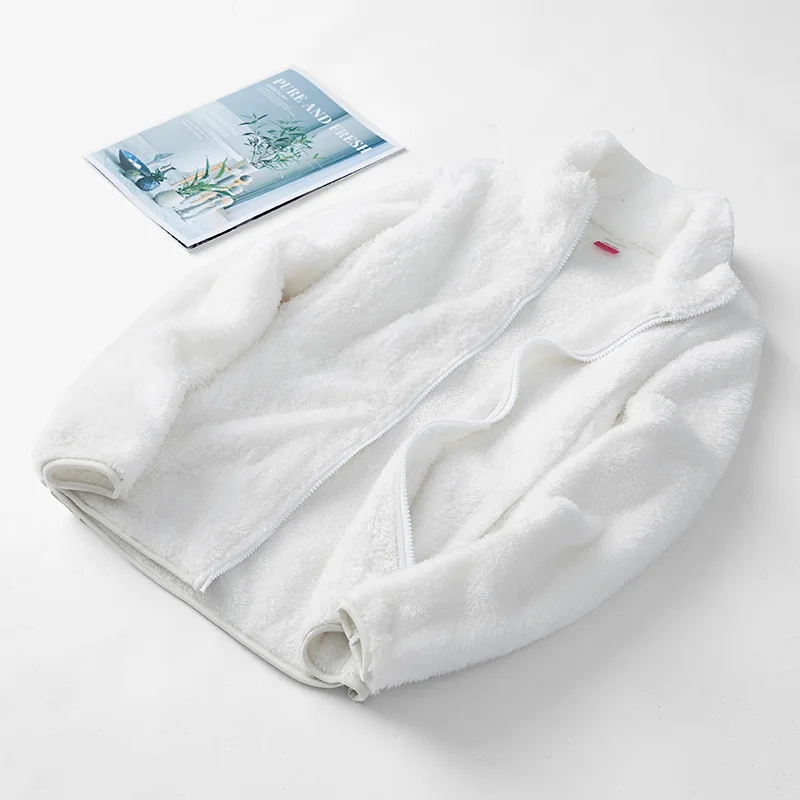 Женская теплая флисовая куртка на молнии повседневная новинка 2020 | одежда