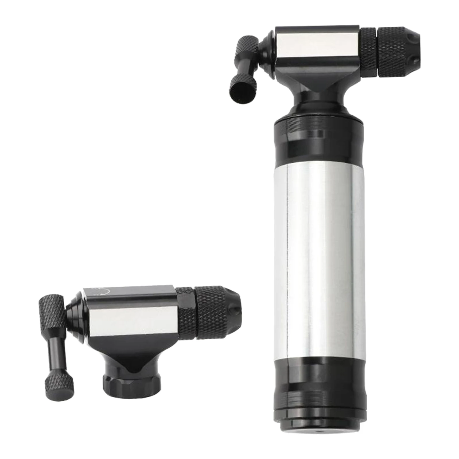 

Mini Bicycle Air Pump Tire CO2 Inflator Presta Schrader for Light Cycling
