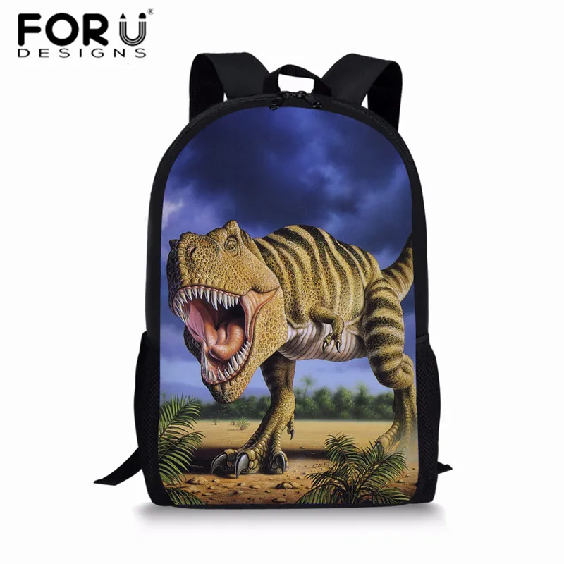 Z5069C FORUDESIGNS Jurassic World детские школьные ранцы для мальчиков T-rex рюкзак в виде динозавра первичные Детские рюкзаки детская сумка на подарок Mochilas - Цвет: Z5069C