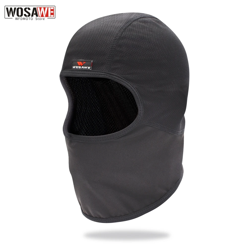 Маска WOSAWE для снегохода черная Балаклава Зимняя лица шарф теплая маска лыж