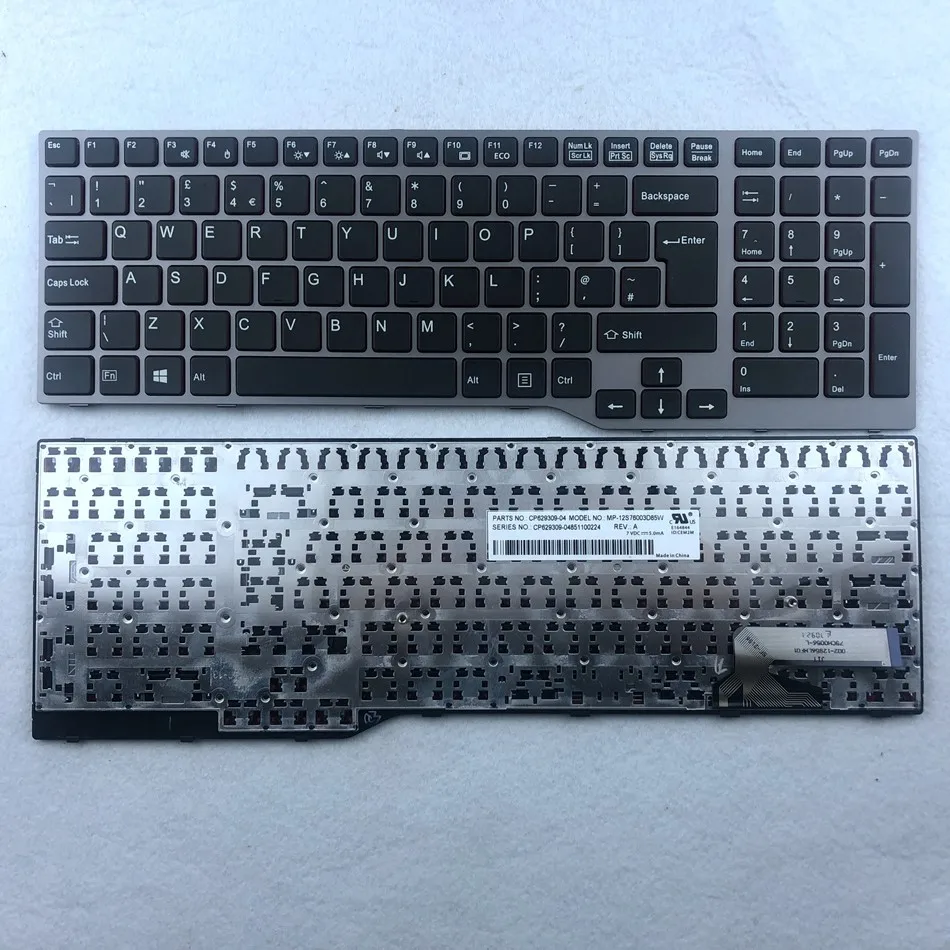 

UK Laptop Keyboard For Fujistu CELSIUS H730 H760 H770 Series UK Layout