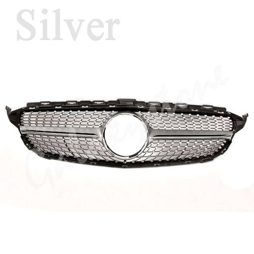 Автомобильная решетка бампера для переднего гриля подходит Benz C class C200 C250 C300 C350 W205