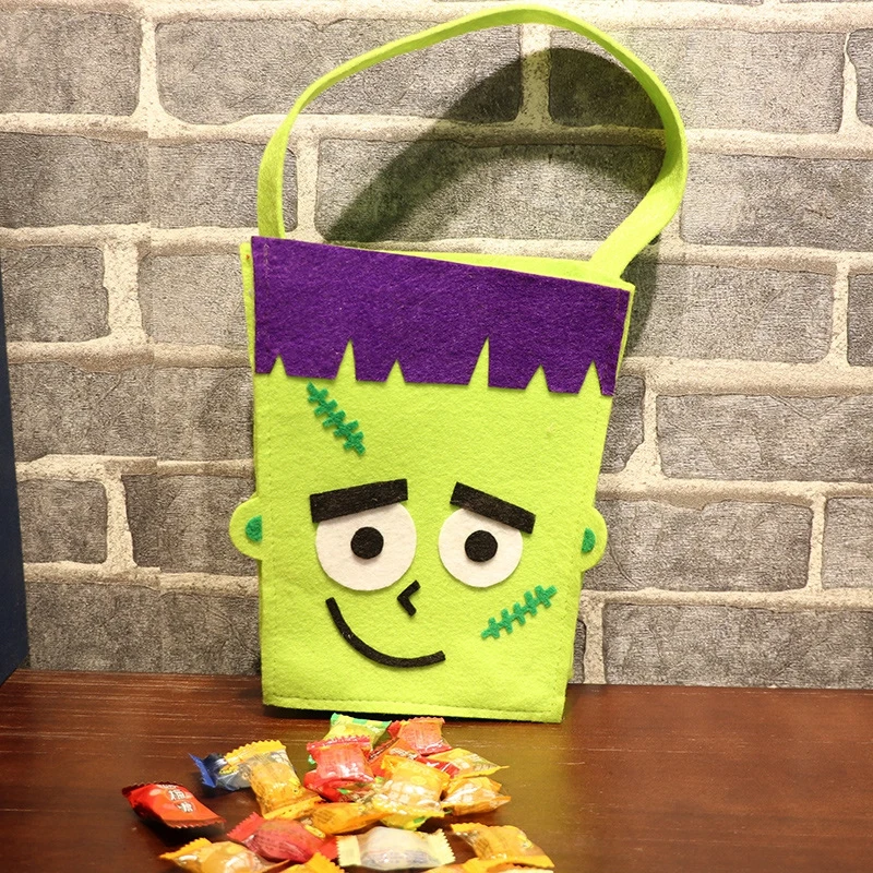 Мультяшная Сумка-тоут для Хэллоуина Детская Подарочная сумка фокусов или