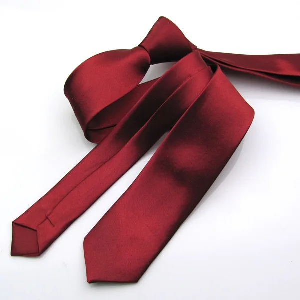 

Mans Accessories Slim Skinny Tie for Men Jacquard Woven Solid Champagne Orange Red Purple Blue Ties Wedding Necktie