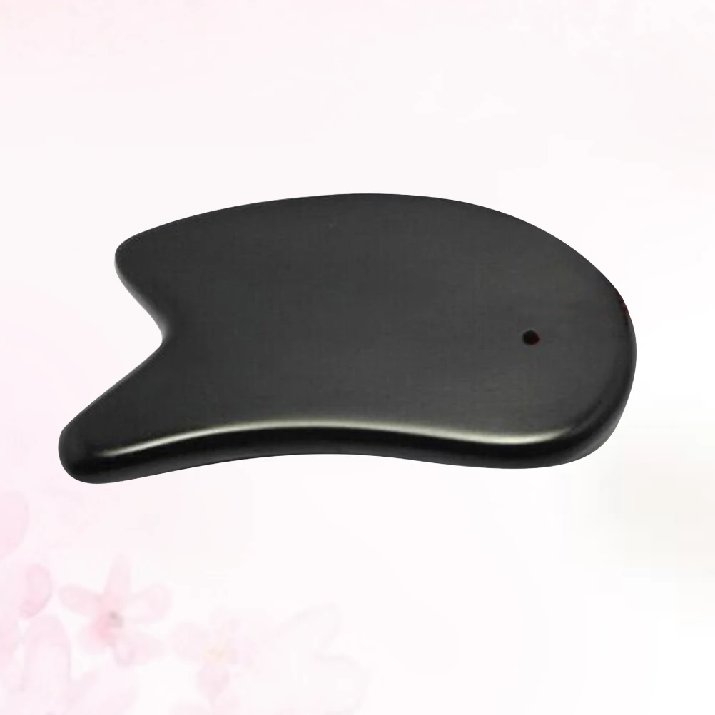 

3 PCS Massager Practical Natural Scrapping Piece Stone Needle Massager Piece for Face Bodygua sha massage tool