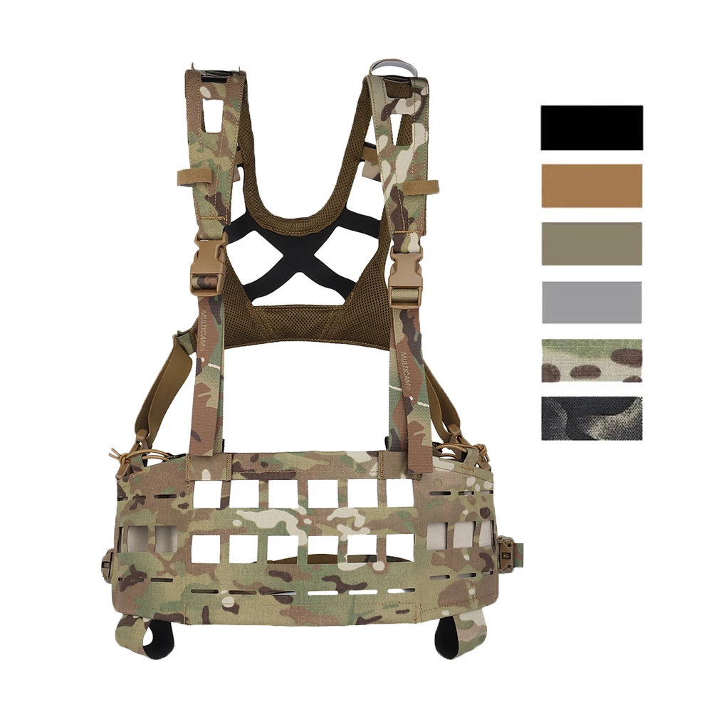 

SPC Tactical Vest Portable Lightweight Chest Rigs Vest With Molle System Nylon Buckle For Military Hunting Costume Accessories