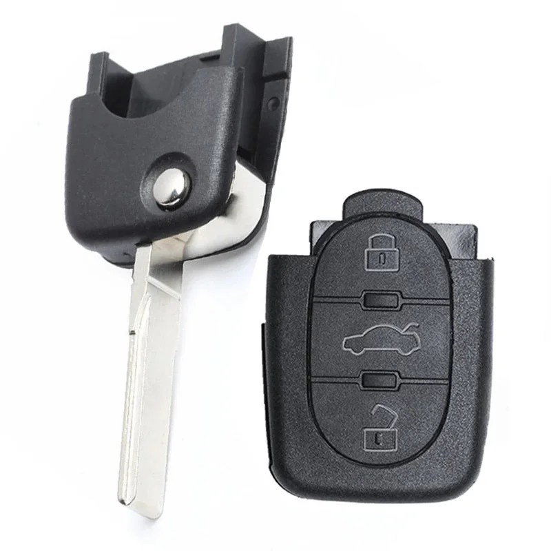 KEYECU 433MHz 3 Button 4D0837231A 4D0 837 231 A Flip Fold ID48 Chip Car Remote Key for AUDI A3 A4 A6 A8 Old Models 1999-2002 | Автомобили